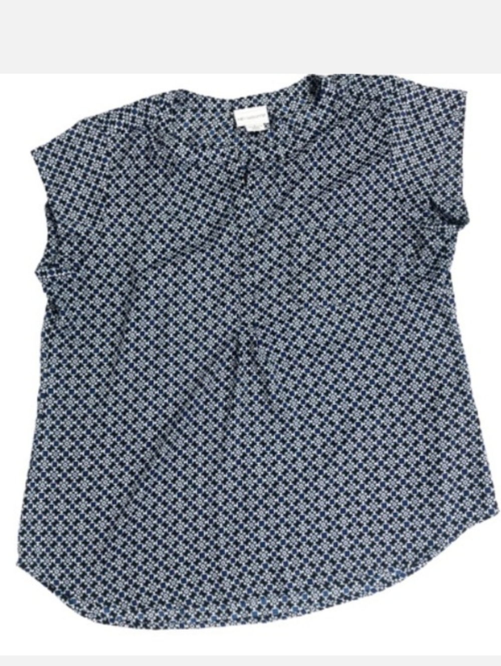 Liz Claiborne Cap Sleeve Blouse